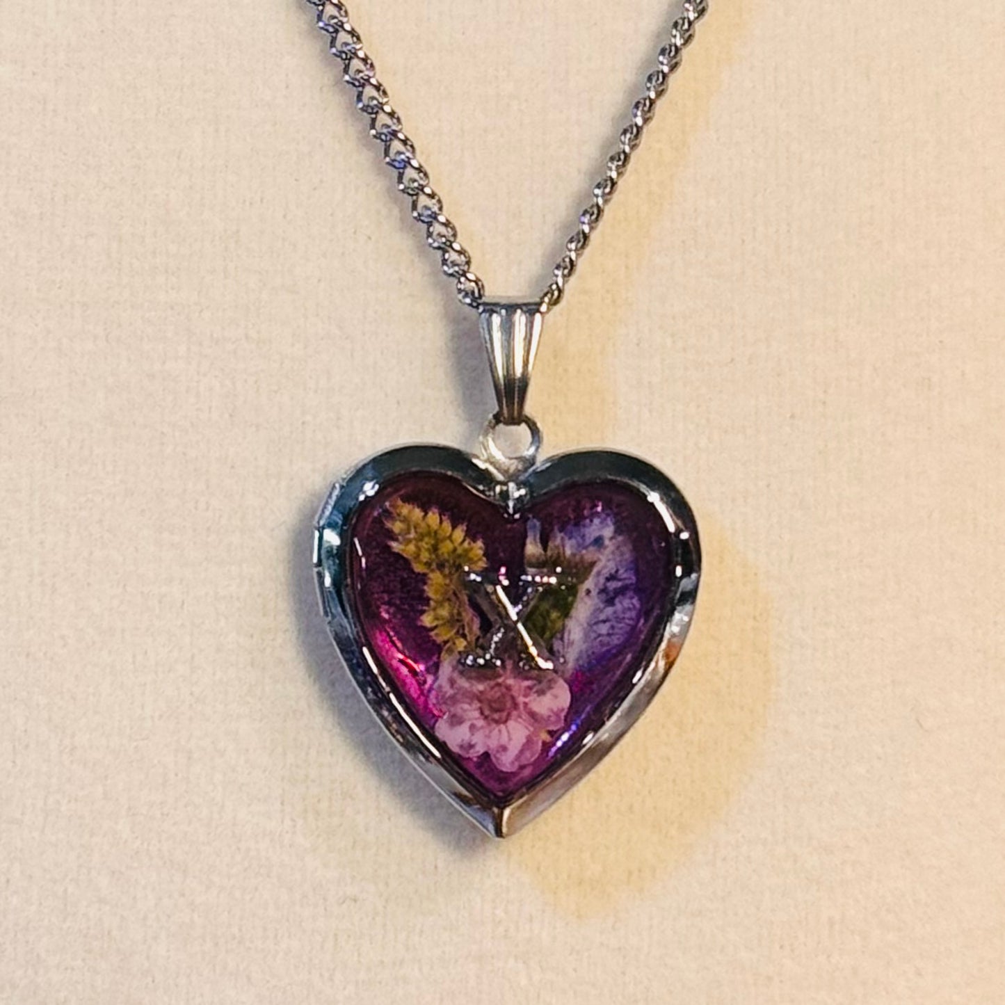 initial lockets ( silver version )